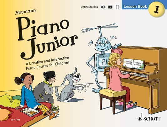 Piano Junior Lesson Book 1 Book/Ola