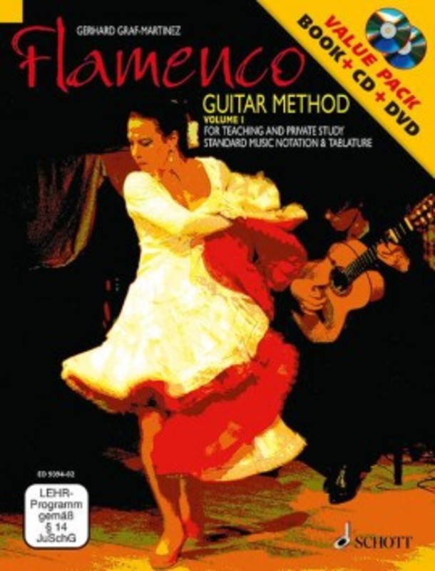 Flamenco Guitar Method Volume 1 Bk/Cd/Dvd