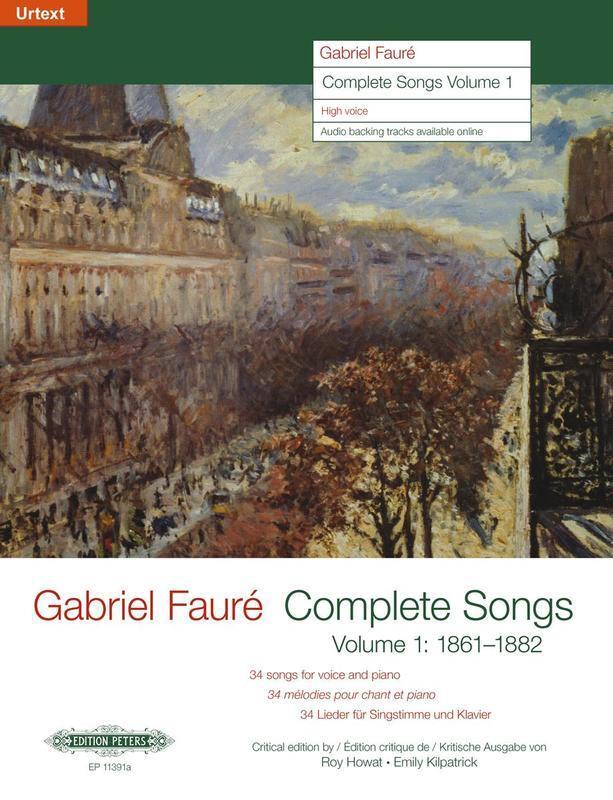 Faure - Complete Songs Vol 1 1862-1882 High Voice