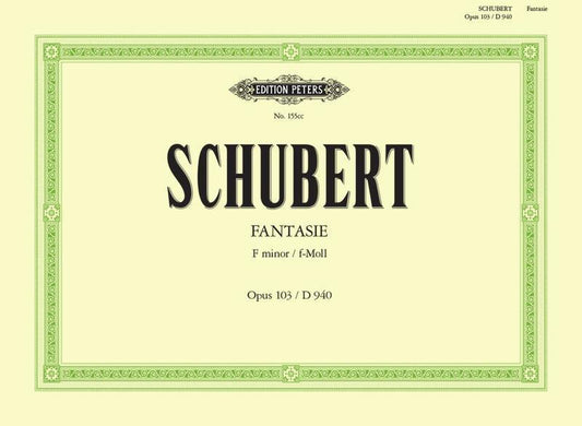 Schubert - Fantasia F Min Op 103 Piano Duet
