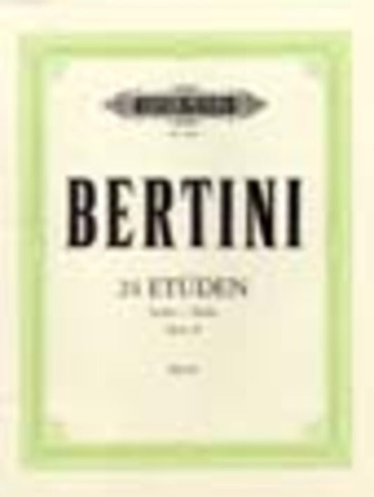 Bertini - 24 Studies Op 29 Vol 1