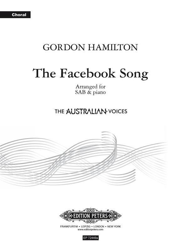 The Facebook Song - Soprano/Alto/Bass Sheet Music