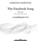 Choral Sheet Music - The Facebook Song - SAB & Piano Add Your Own Lyrics Version
