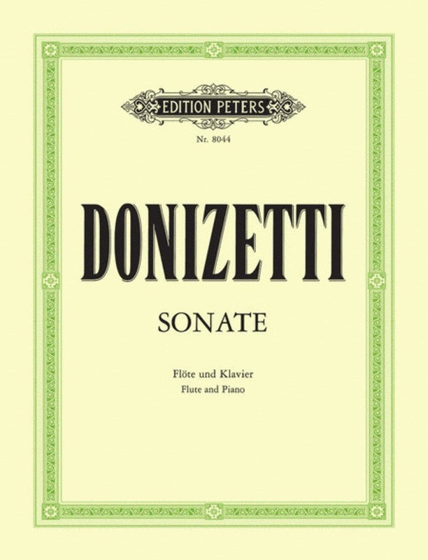 Donizetti - Sonata In C Flute/Piano