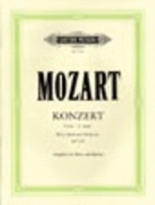 Concerto K 299 C Flt Harp Pno
