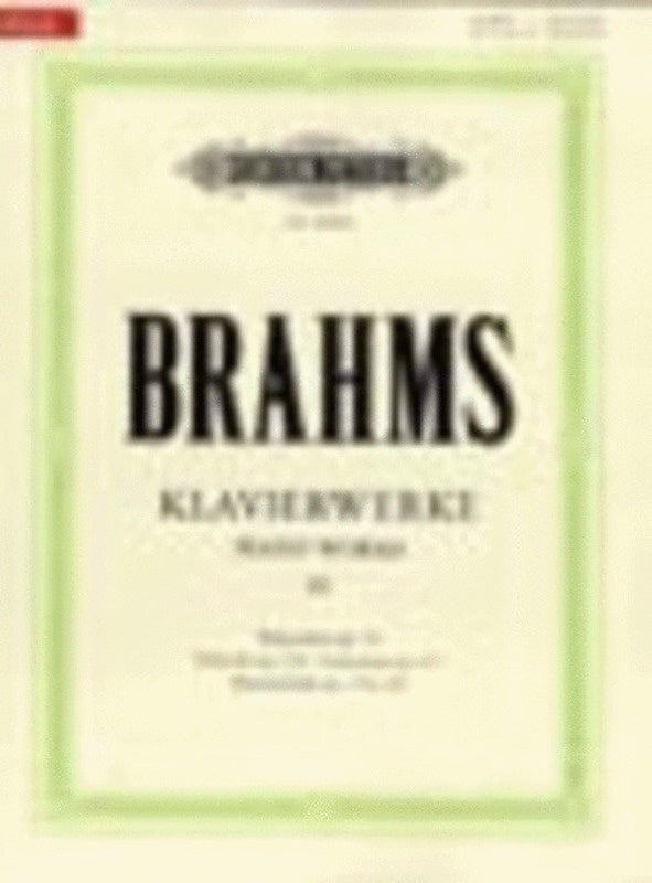 Piano Works Bk 4 Collected Shorter Pieces Urtext