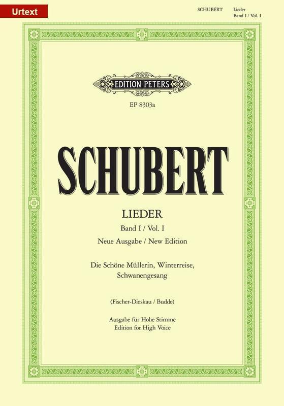 Schubert - Songs Vol 1 High Voice