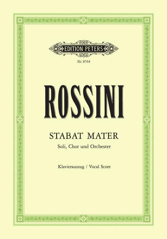 Rossini - Stabat Mater Vocal Score