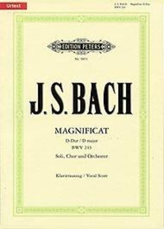 Magnificat D Bwv 243 (Latin) Urtext