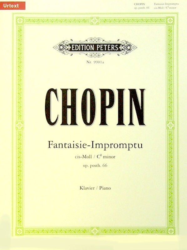 Fantasy Impromptu Op 66 C Sharp Min Urtext