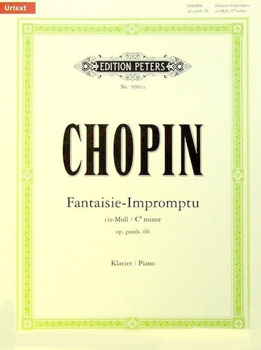 Fantasy Impromptu Op 66 C Sharp Min Urtext