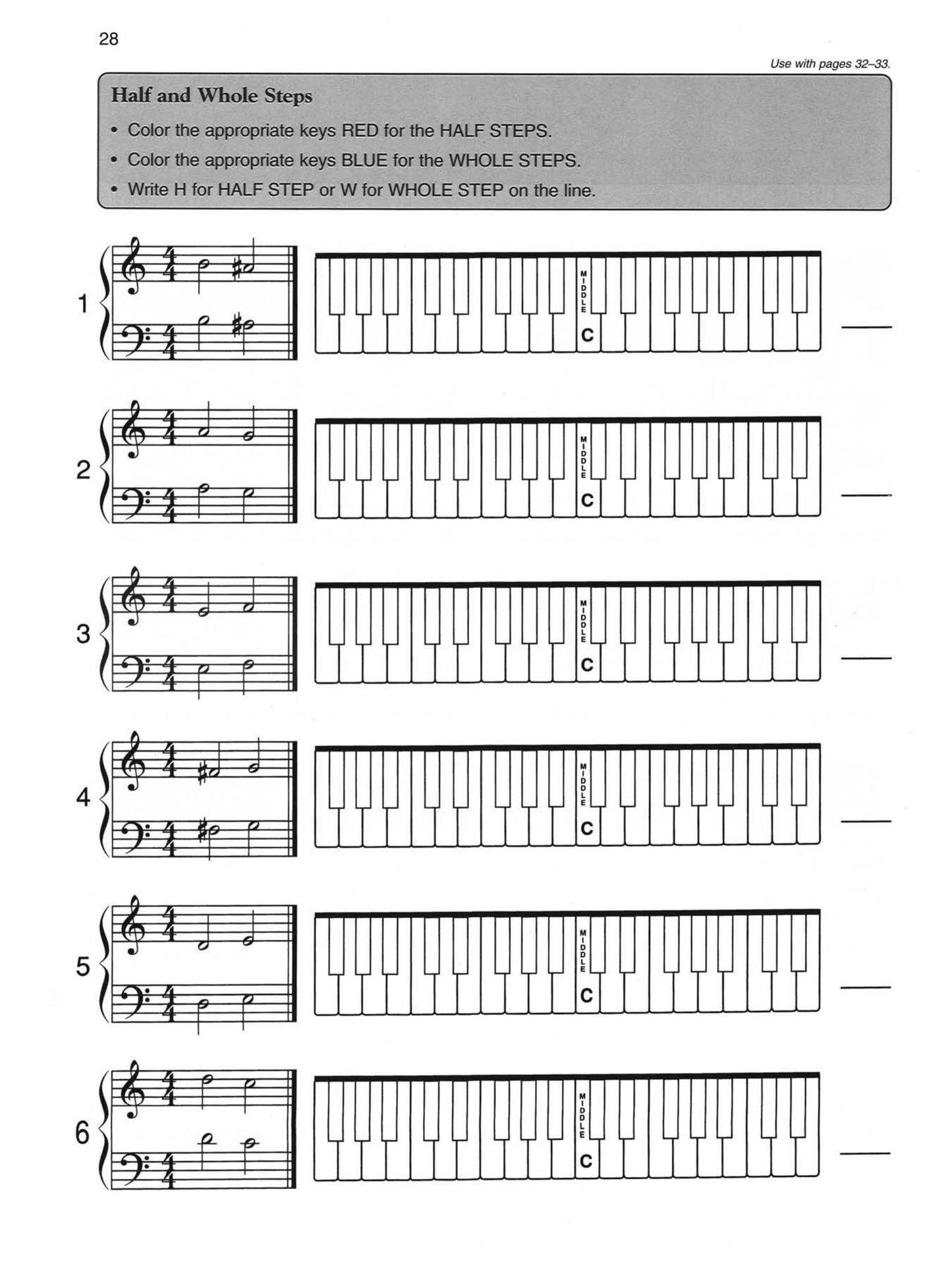 Alfred's Basic Piano Prep Course - Activity & Ear Training Level D Book