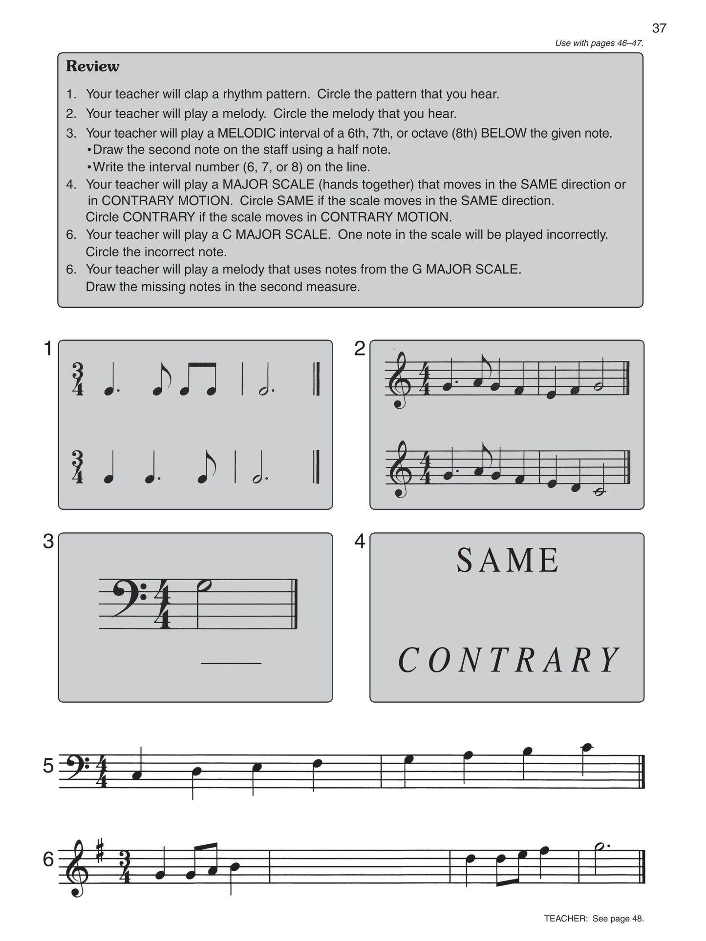 Alfred's Basic Piano Prep Course - Activity & Ear Training Level E Book