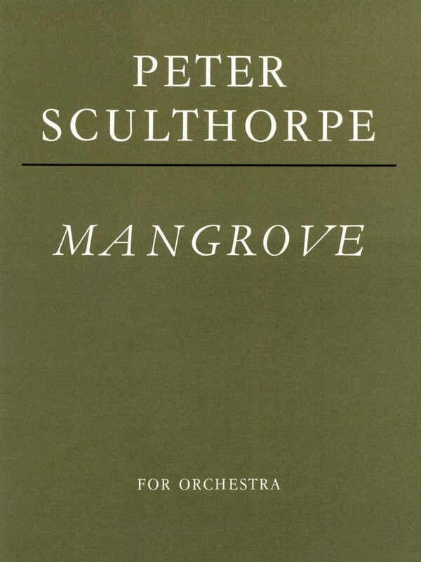 Singer Mangroe Mangrove For Orchestra – Music2u.com.au