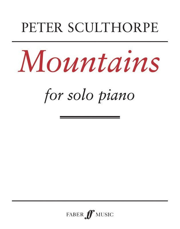 Sculthorpe - Mountains Piano