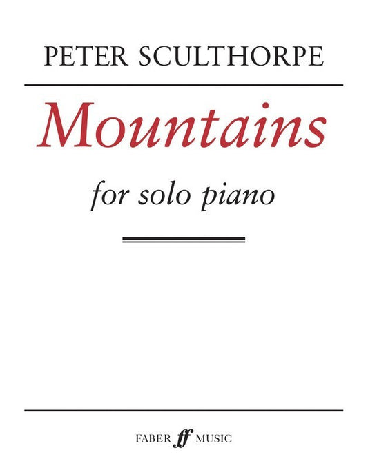Sculthorpe - Mountains Piano