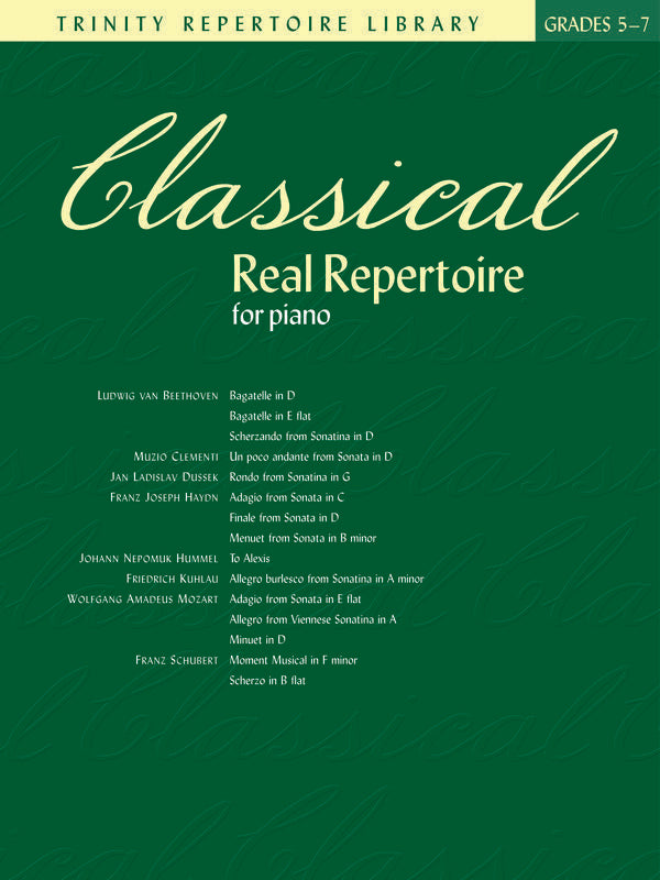 Classical Real Repertoire For Piano
