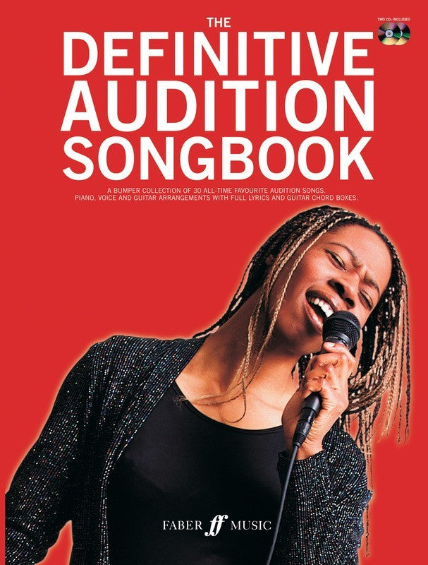 Definitive Audition Songbook PVG Songbook/2Cds