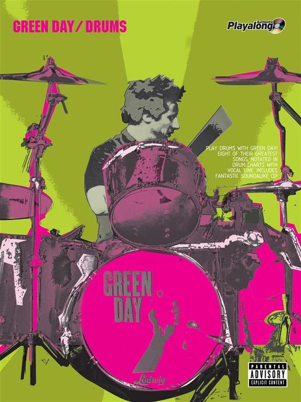 Green Day - Authentic Drums Playalong Bk/Cd
