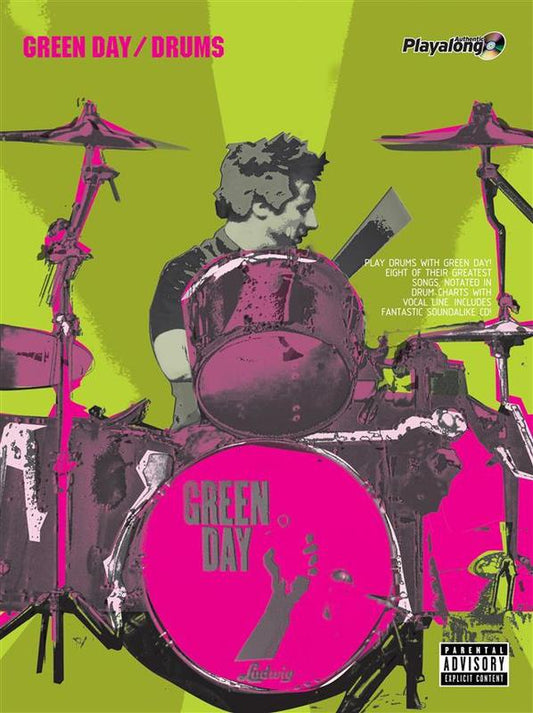 Green Day - Authentic Drums Playalong Bk/Cd