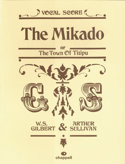 The Mikado Vocal Score