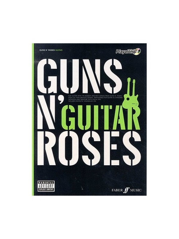 Guns N Roses Authentic Guitar Playalong Bk/Cd