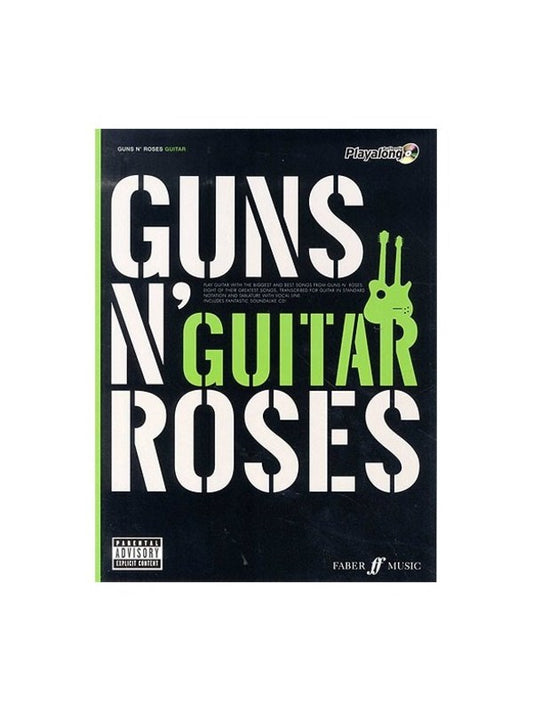 Guns N Roses Authentic Guitar Playalong Bk/Cd