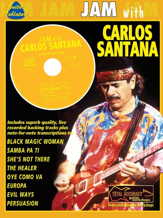 Jam With Carlos Santana Gtab/Cd