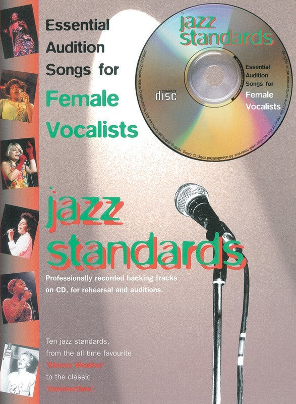 Audition Songs Jazz Standards PVG/Cd Female