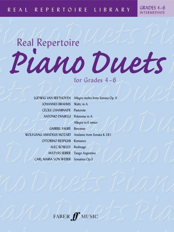 Real Repertoire Piano Duets Gr 4-6