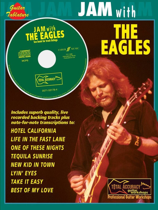 Jam With The Eagles Guitar Tab Bk/Cd