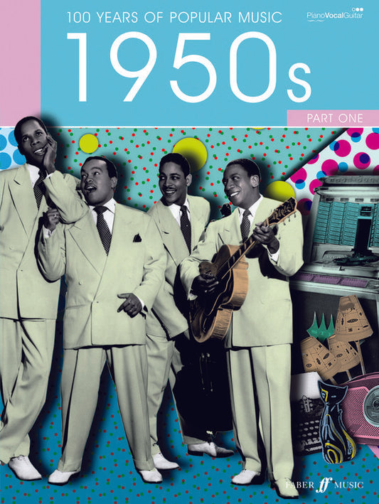 100 Years Of Popular Music 1950's Volume 1 PVG Book
