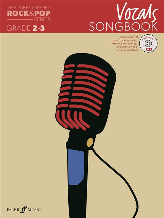 Faber Graded Rock & Pop Vocals Songbook Grades 2-3