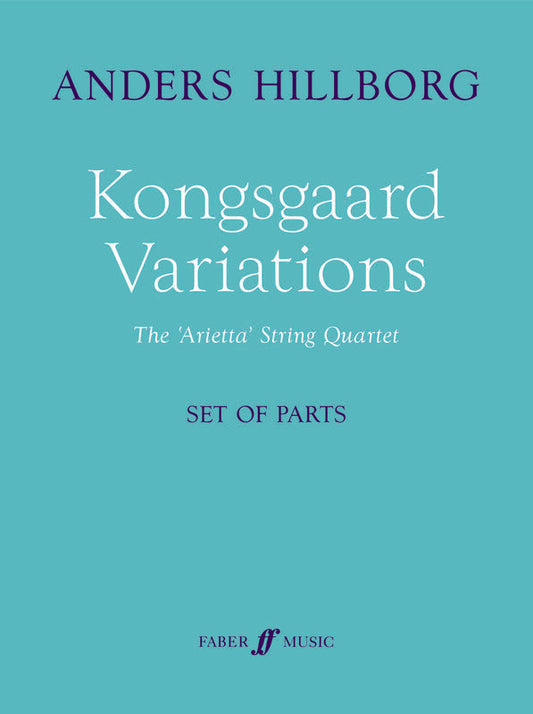 Kongsgaard Variations String Quartet Parts