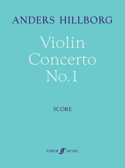 Hillborg - Violin Concerto No 1 Score