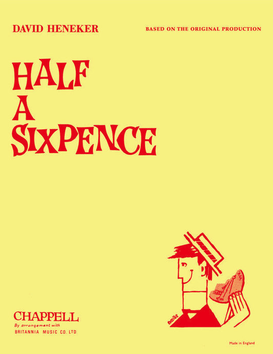 Half A Sixpence Vocal Score