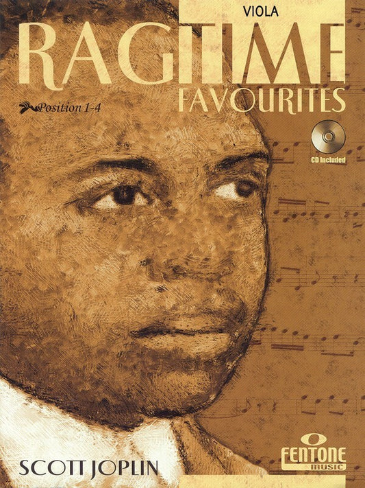 Ragtime Favourites By Scott Joplin Bk/Cd Viola