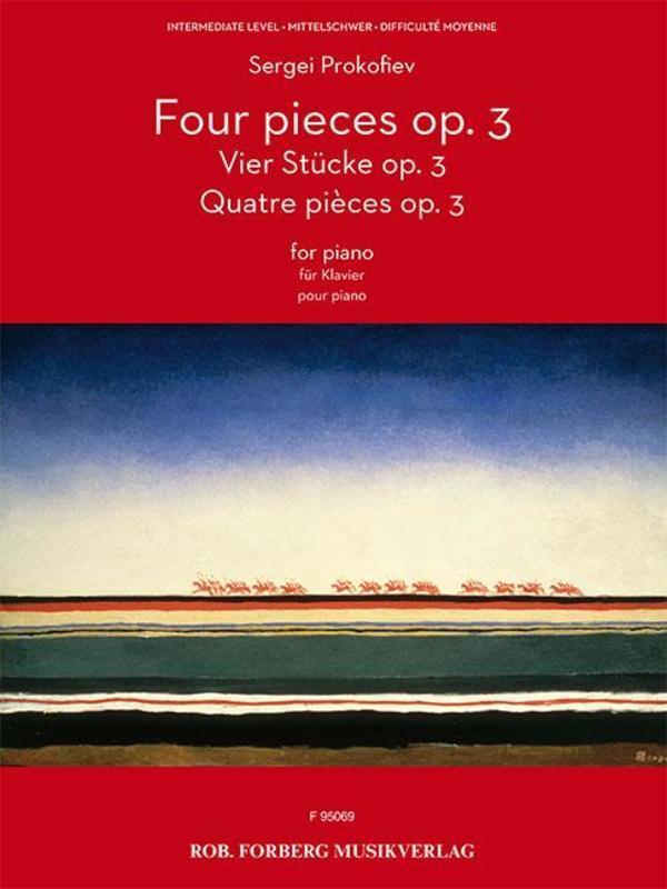 Prokofieff - Four Pieces Op 3 Piano