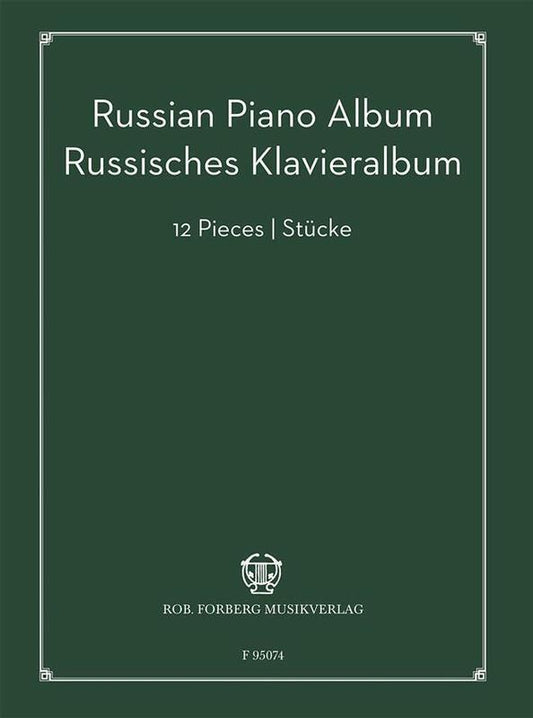 Russian Piano Album 12 Pieces