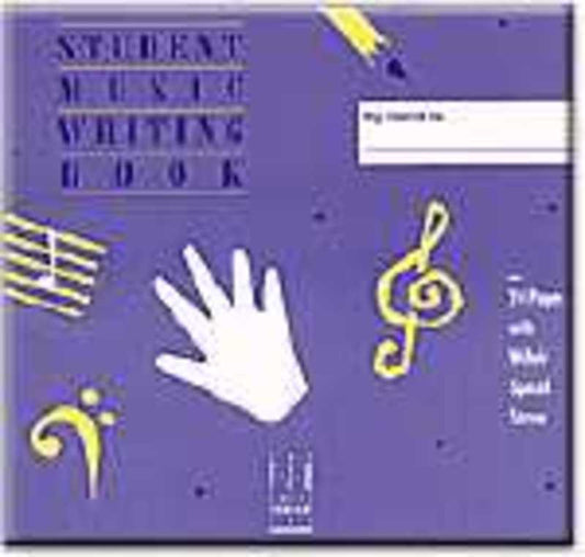 Student Music Writing Book