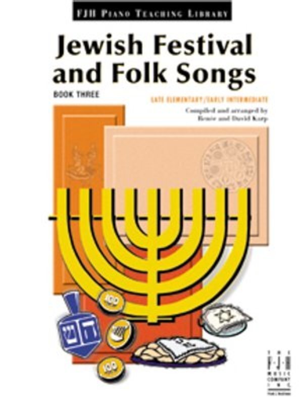 Jewish Festival And Folk Songs Bk 3 Arr Karp