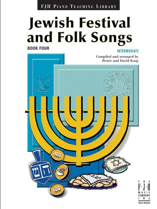Jewish Festival & Folk Songs Bk 4