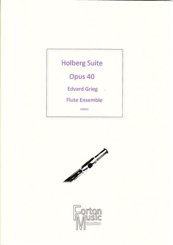 Holberg Suite Op 40 Flute Choir