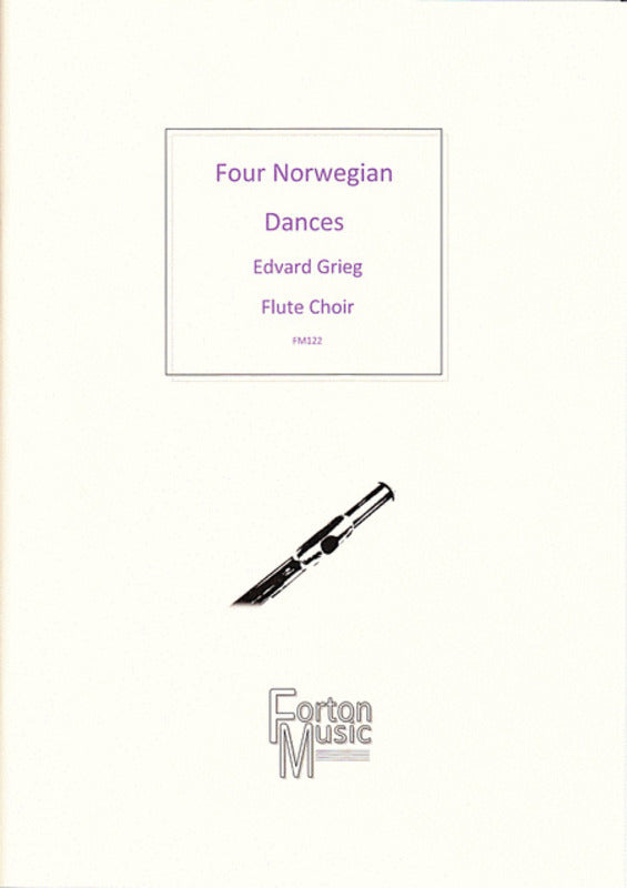 Four Norwegian Dances Flute Choir
