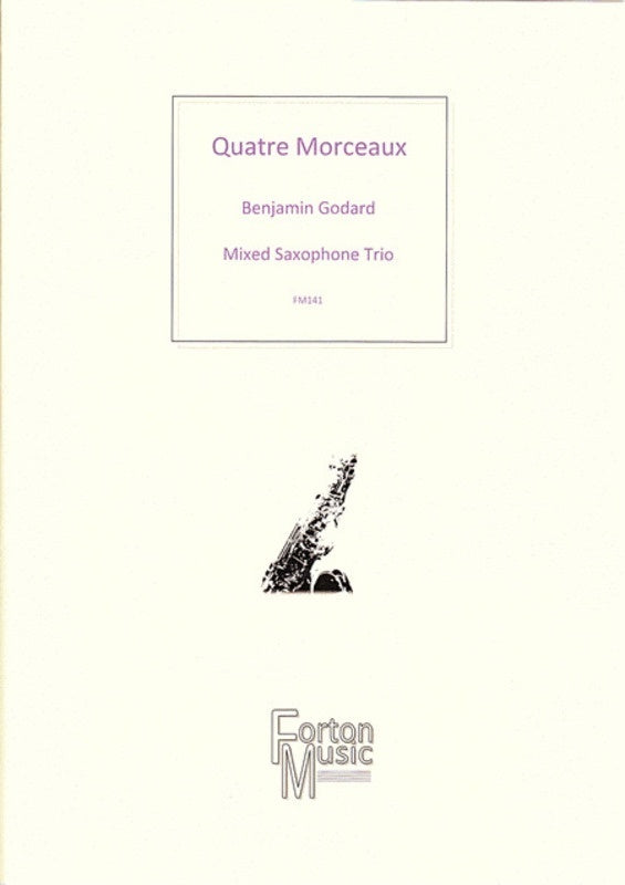 Quatre Morceaux Saxophone Trio