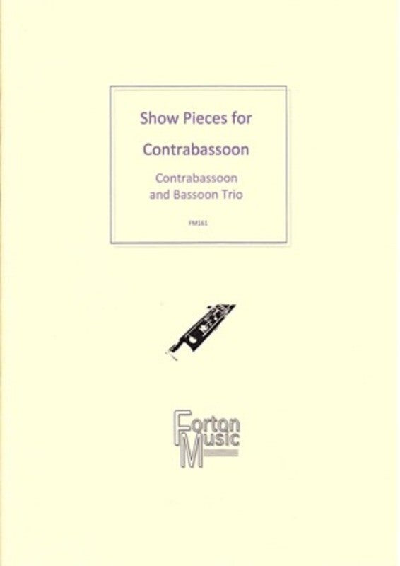 Show Pieces For Contrabassoon/Bassoon Trio