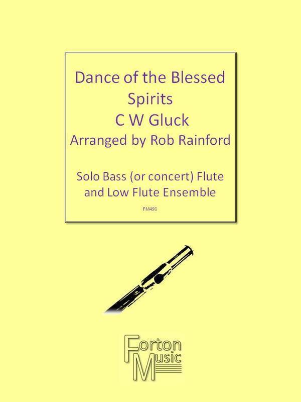 Dance Of The Blessed Spirits Solo Flute/Low Flute Ensemble