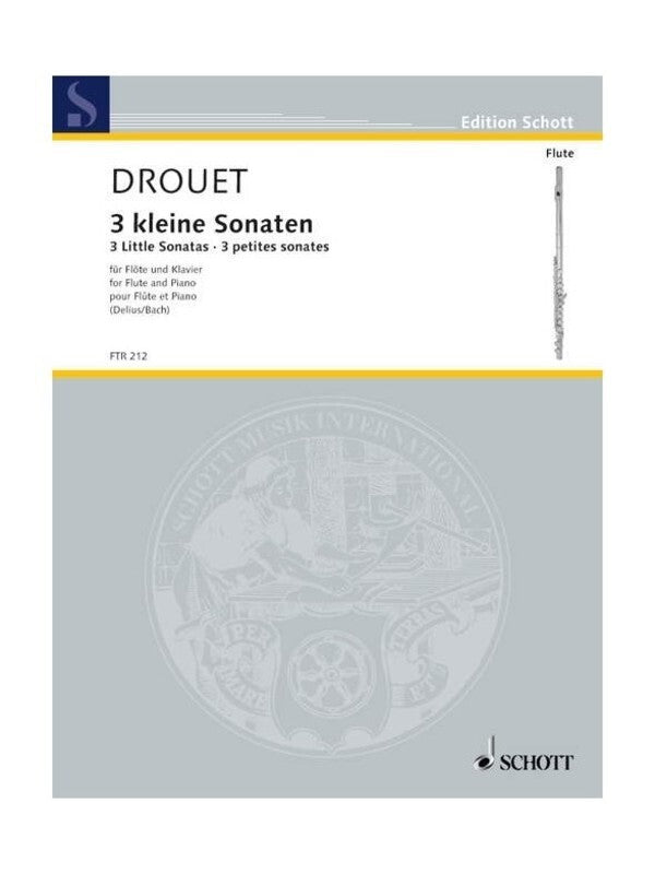 Drouet - 3 Little Sonatas Flute/Piano