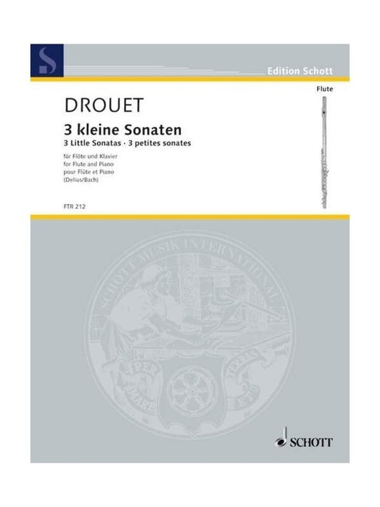 Drouet - 3 Little Sonatas Flute/Piano