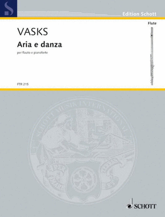 Vasks - Aria E Danza For Flute/Piano